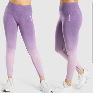 Purple Ombre Leggings